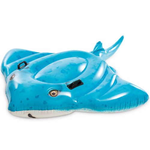 Intex Opblaasfiguur Realistische Rog - Blauw - Azzura Pool