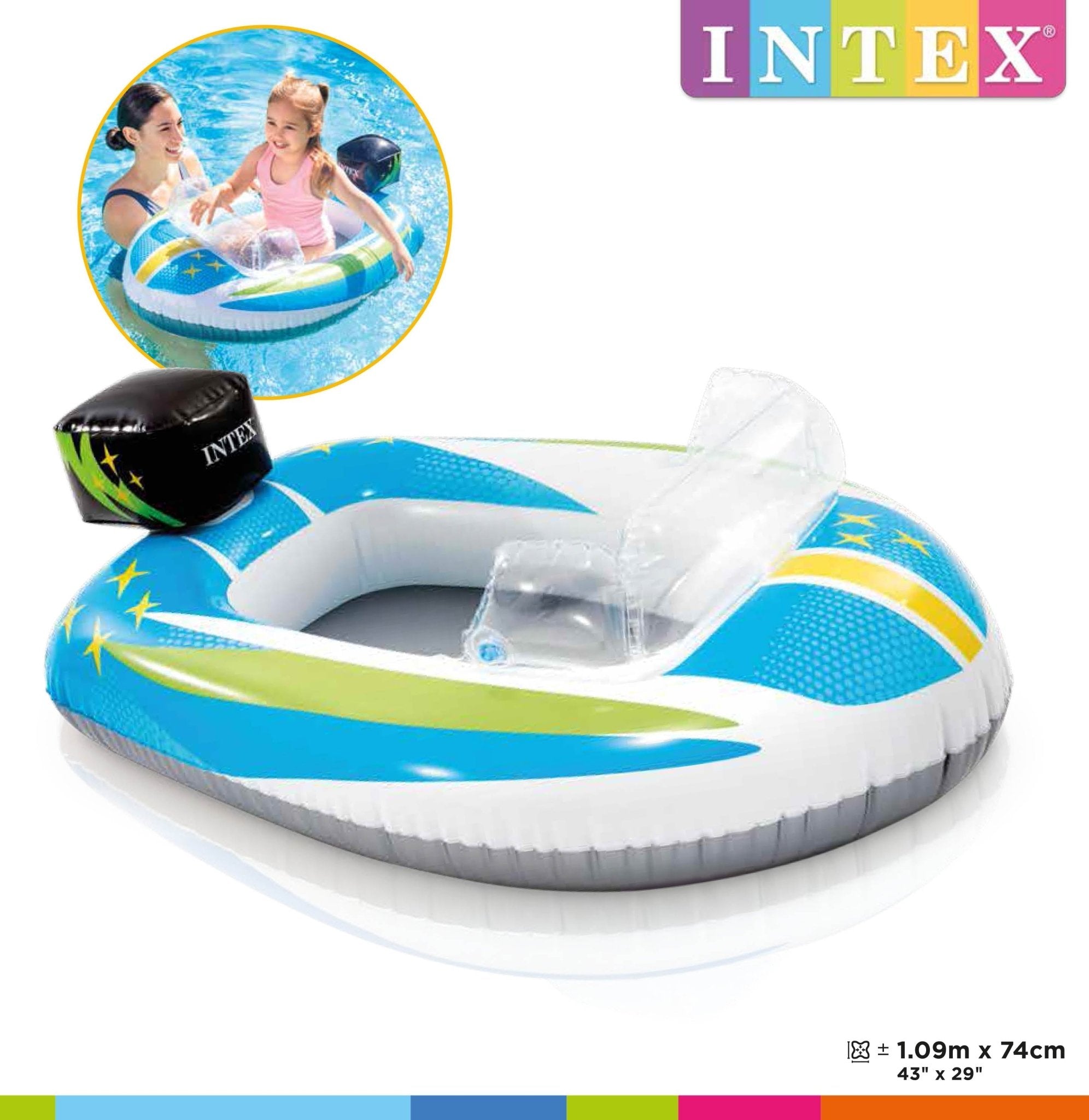 Intex Pool Cruiser - Boot - Azzura Pool