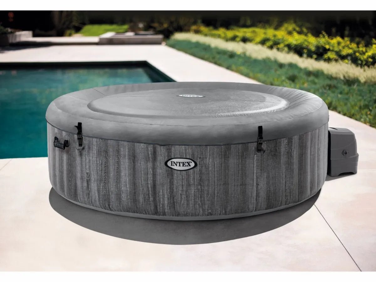 Intex Pure Spa Greywood Deluxe opblaasbare spa - 6 persoons - Azzura Pool