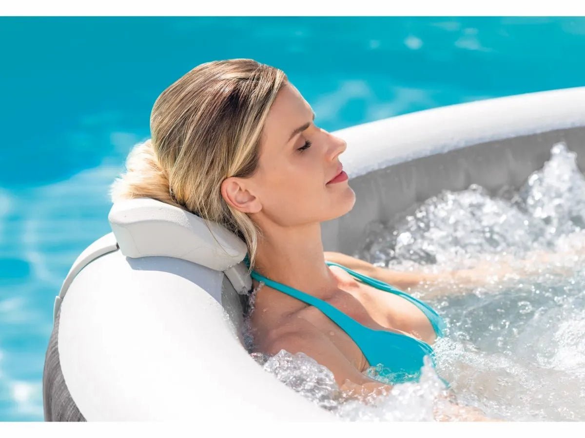 Intex Pure Spa Greywood Deluxe opblaasbare spa - 6 persoons - Azzura Pool