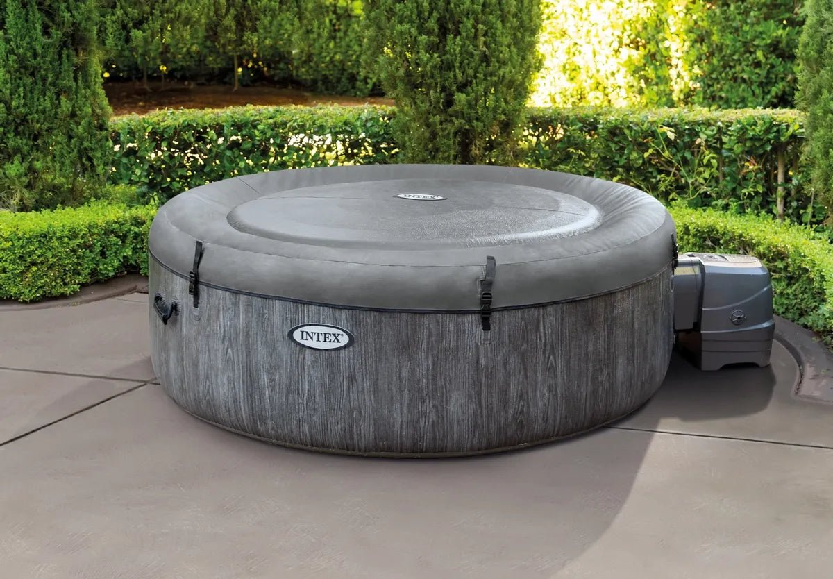 Intex Pure Spa Greywood Deluxe opblaasbare spa - 6 persoons - Azzura Pool