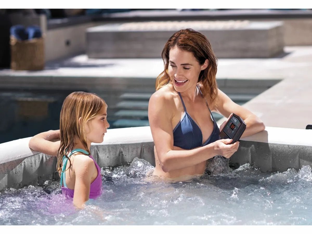 Intex Pure Spa Greywood Deluxe opblaasbare spa - 6 persoons - Azzura Pool