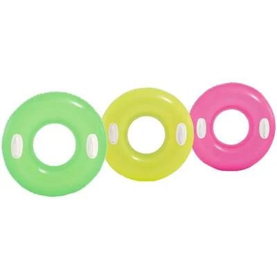 Intex Reuze Zwemband met grepen Ø 76cm - Roze - Azzura Pool