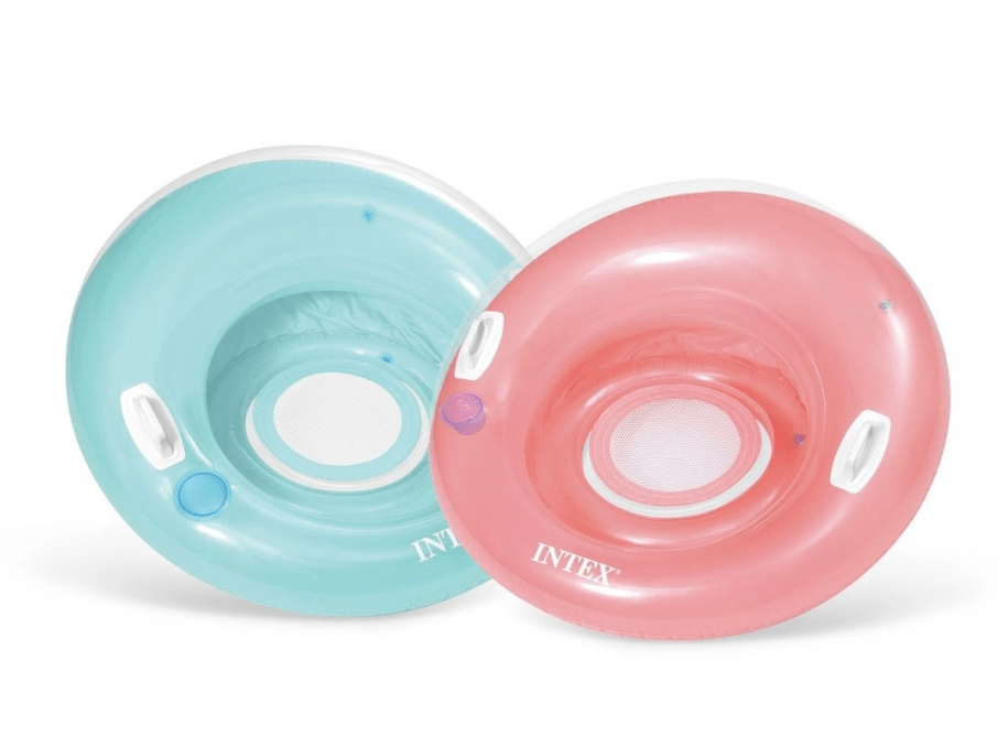 Intex Sit 'N Lounge Opblaasbare Loungestoel - Blauw - Azzura Pool