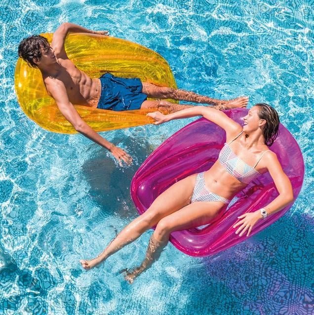 Intex transparante lounge - Roze - Azzura Pool
