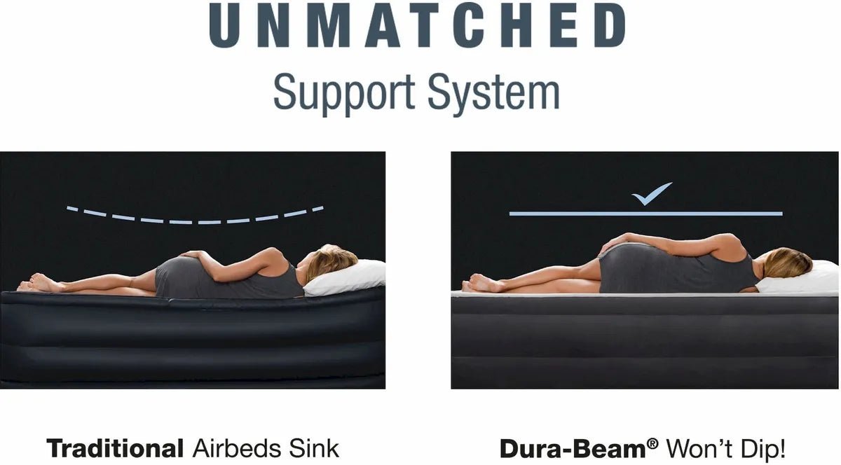 Intex Ultra Plush Headboard luchtbed - Queensize (152 cm) - Azzura Pool
