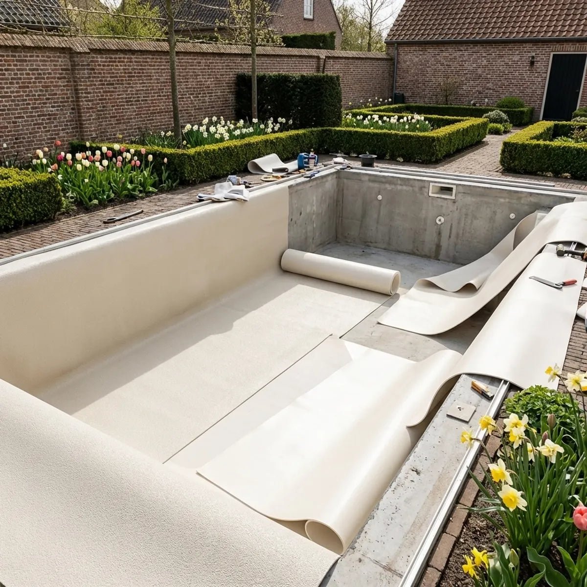 ISOPOOL - Zwembadisolatie schuim op rol - 50 x 2m - 12mm ( voor zwembaden tot 100 m²) - Azzura Pool