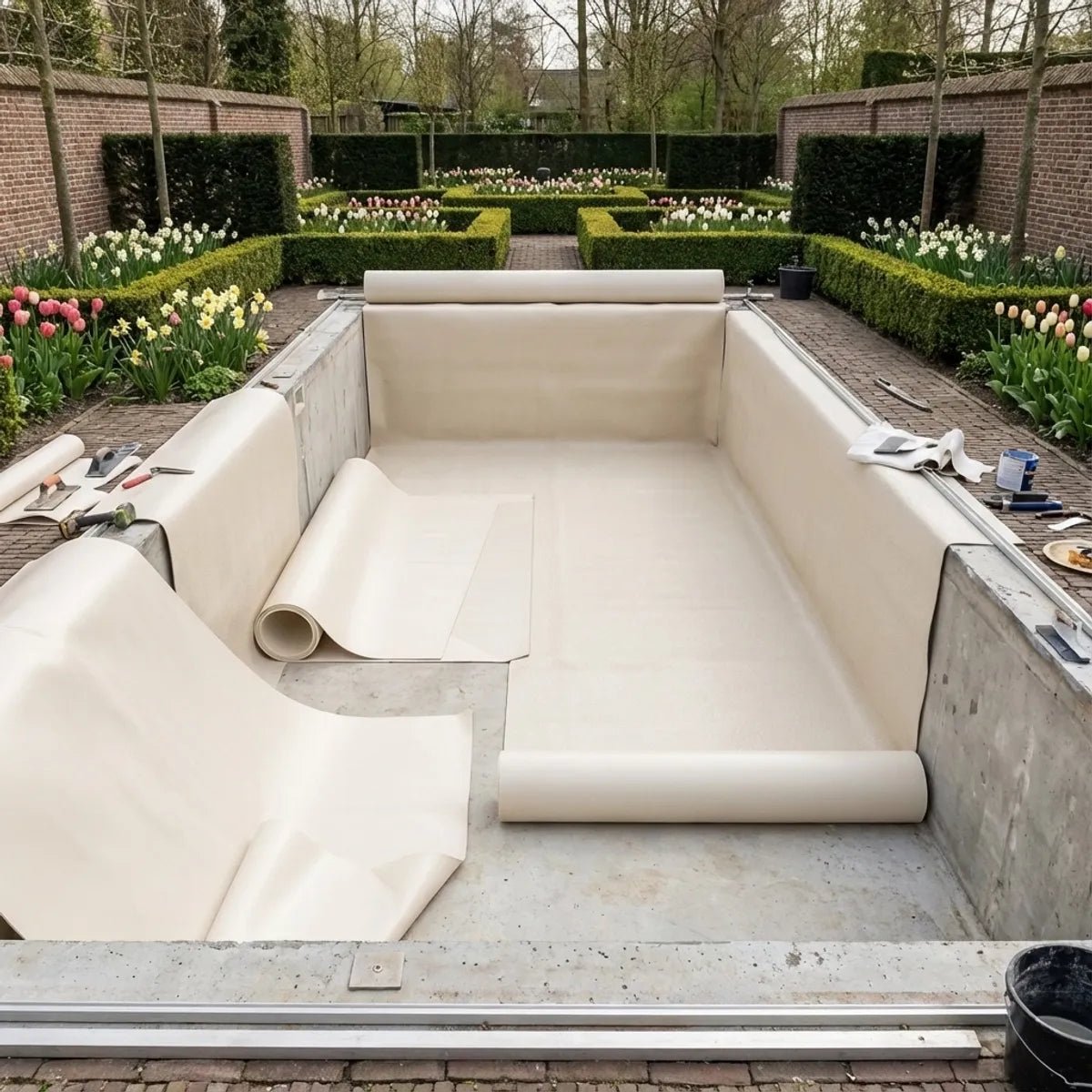 ISOPOOL - Zwembadisolatie schuim op rol - 50 x 2m - 12mm ( voor zwembaden tot 100 m²) - Azzura Pool