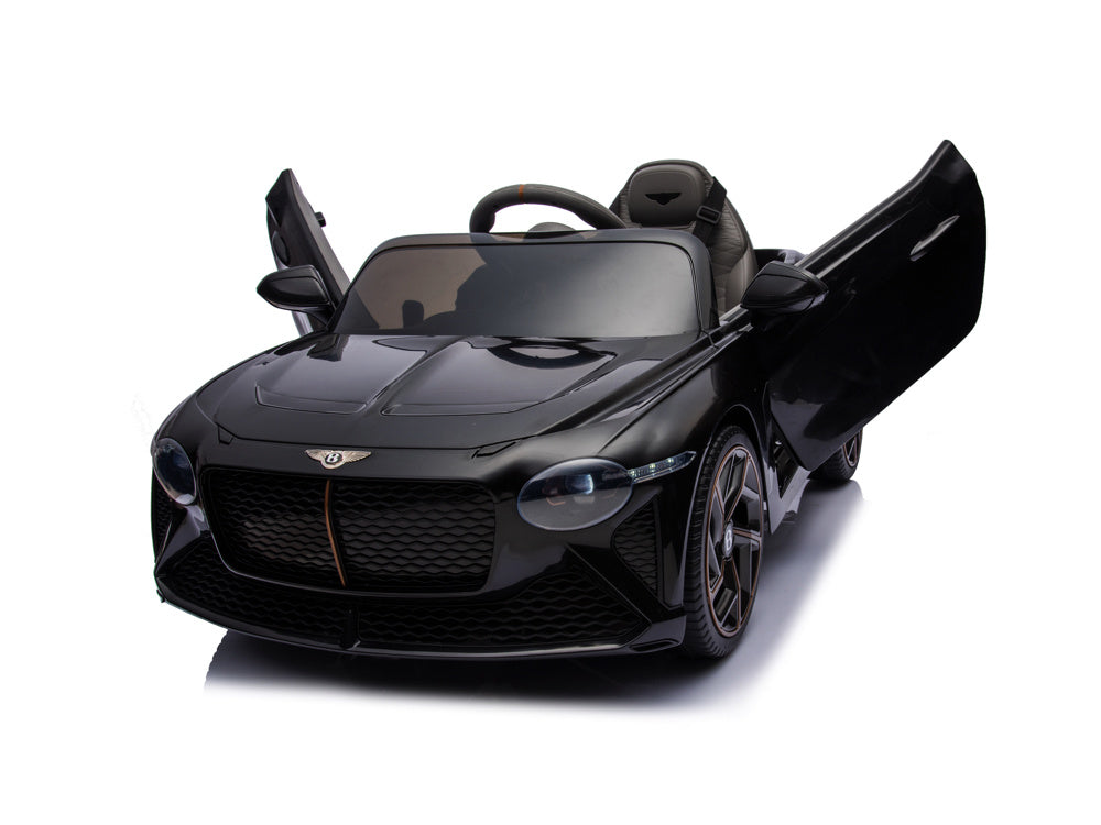 Bentley Bacalar, 12 Volt Elektrische Kinderauto, Leder Zitje, Rubberen Banden En Meer.