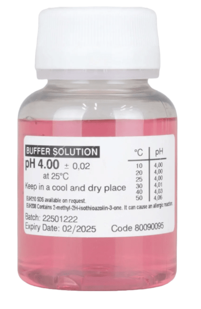 Kalibratievloeistof voor pH sensoren 4.00 - 90 ml - Azzura Pool