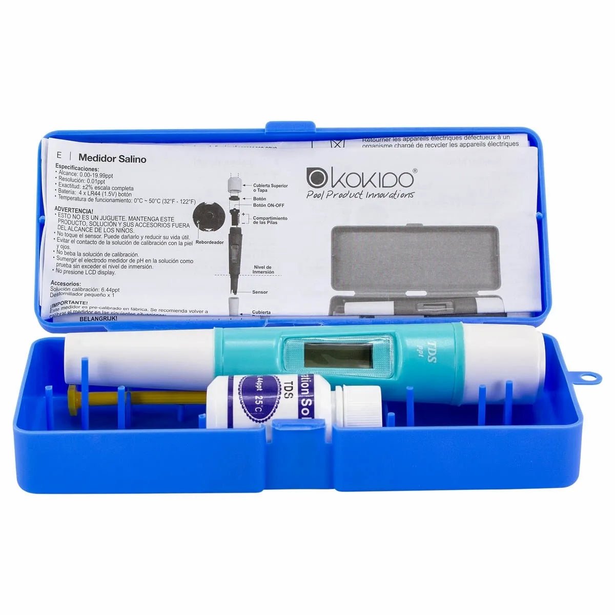 Kokido digitale zout tester - Azzura Pool