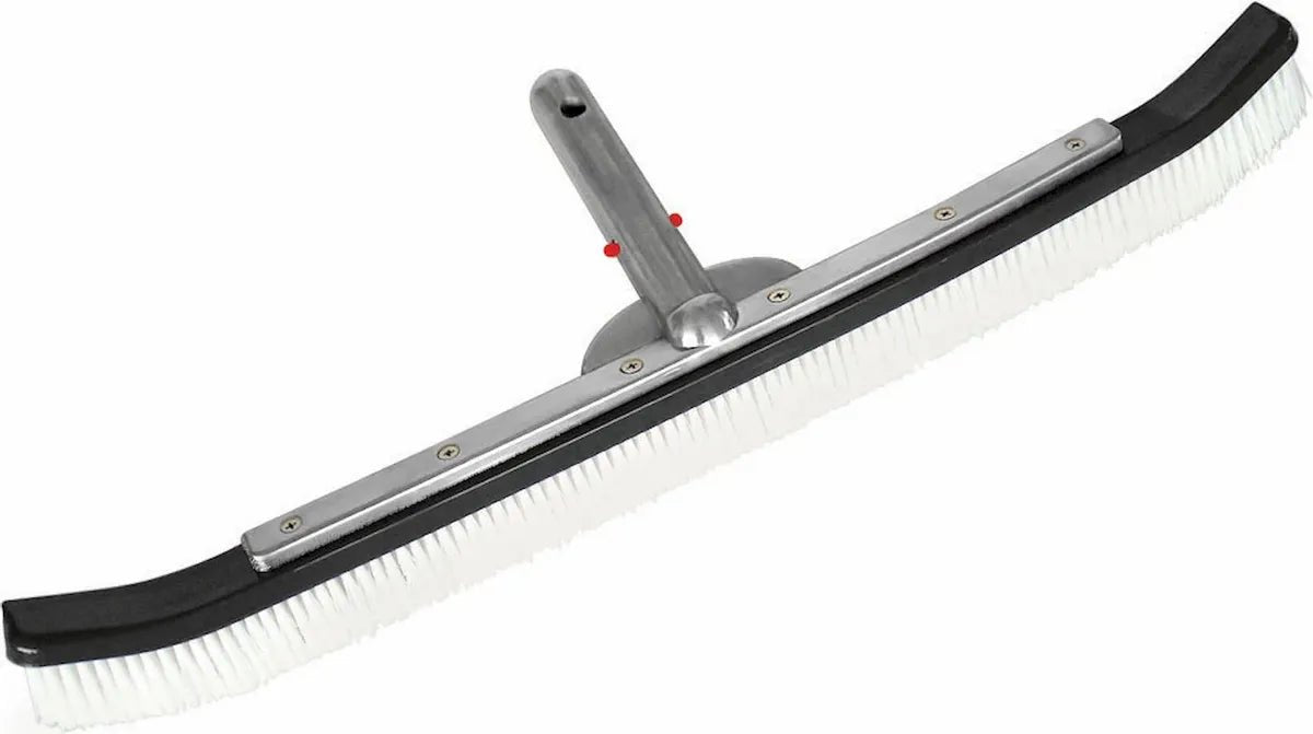 Kokido Premium Nylon wandborstel 45 cm - Zwart/zilver - Azzura Pool