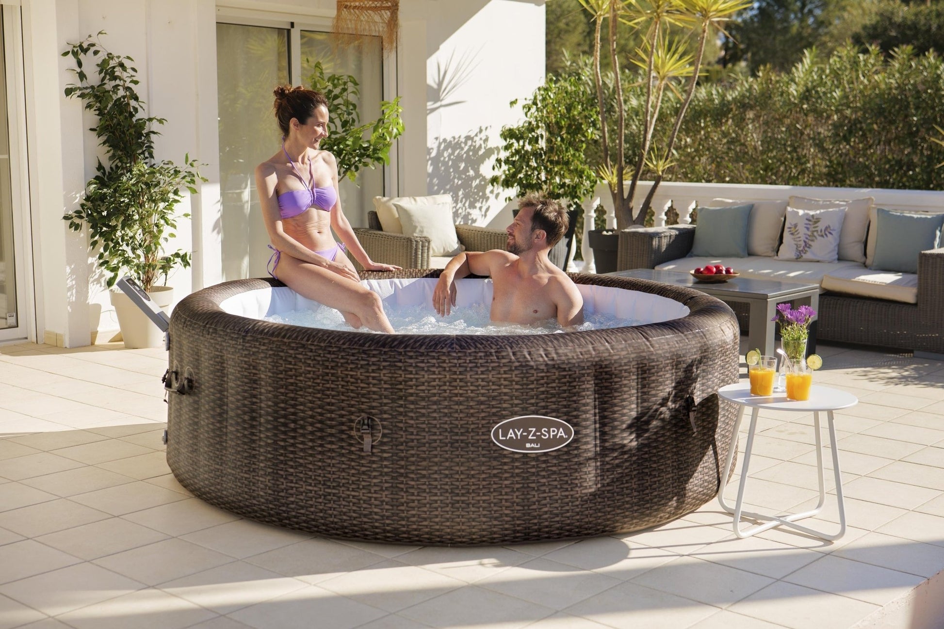 Lay-Z Spa Bali AirJet opblaasbare spa, 7 persoons - Azzura Pool