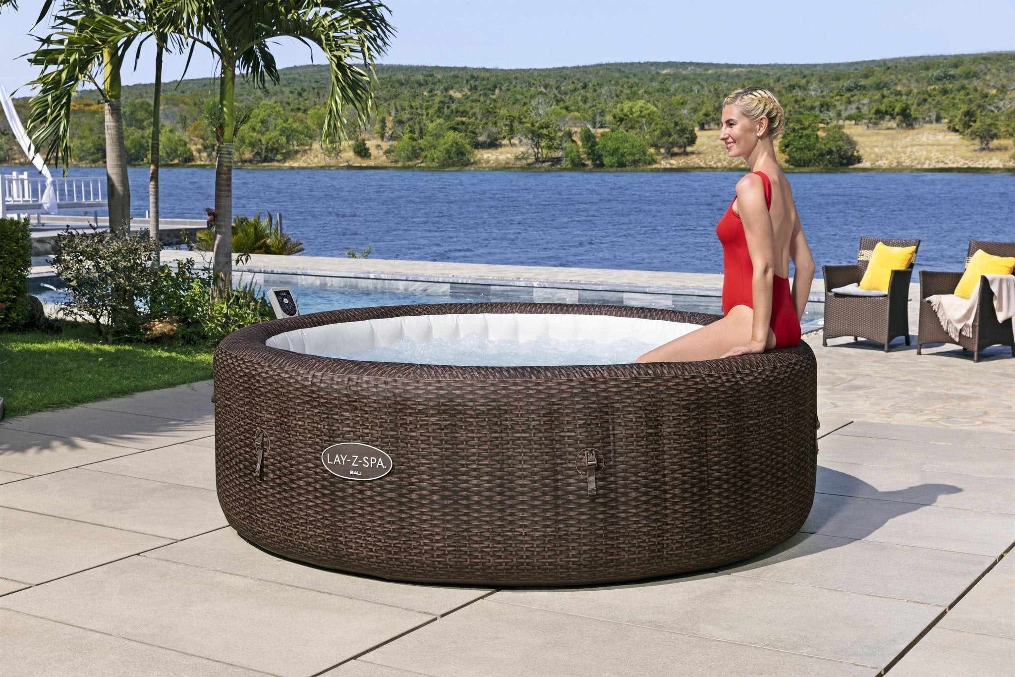 Lay-Z Spa Bali AirJet opblaasbare spa, 7 persoons - Azzura Pool
