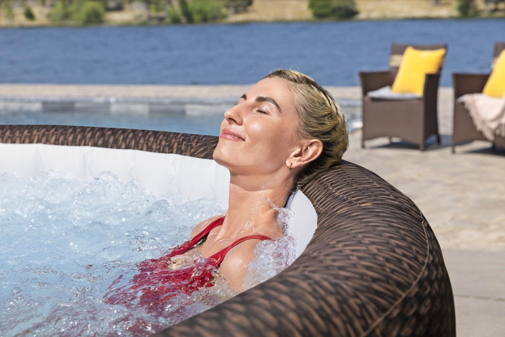 Lay-Z Spa Bali AirJet opblaasbare spa, 7 persoons - Azzura Pool