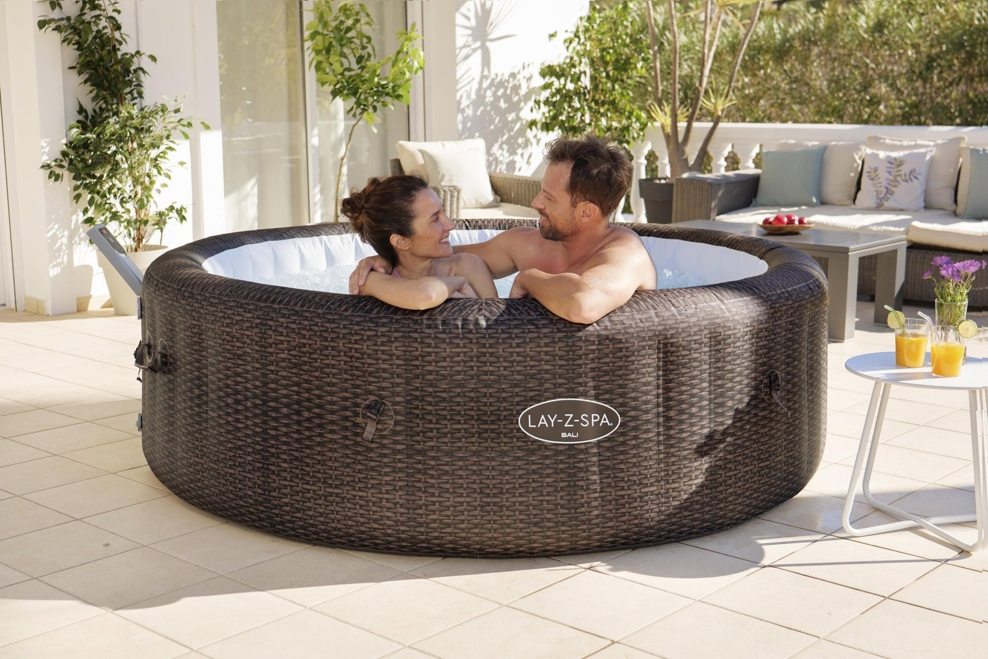 Lay-Z Spa Bali AirJet opblaasbare spa, 7 persoons - Azzura Pool