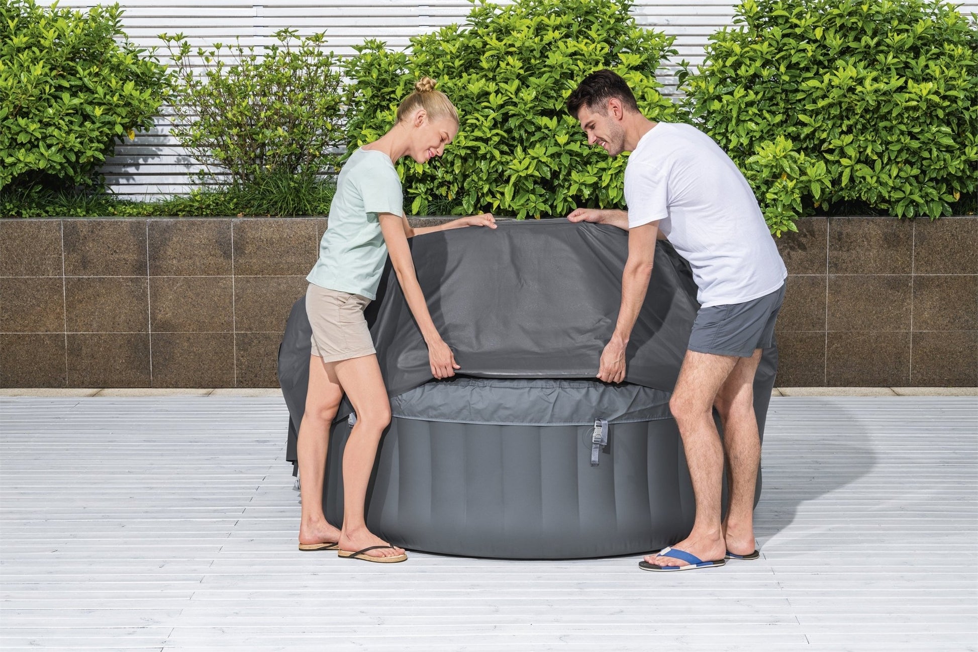 Lay-Z spa isolerende beschermhoes - Ø 170 cm - Azzura Pool
