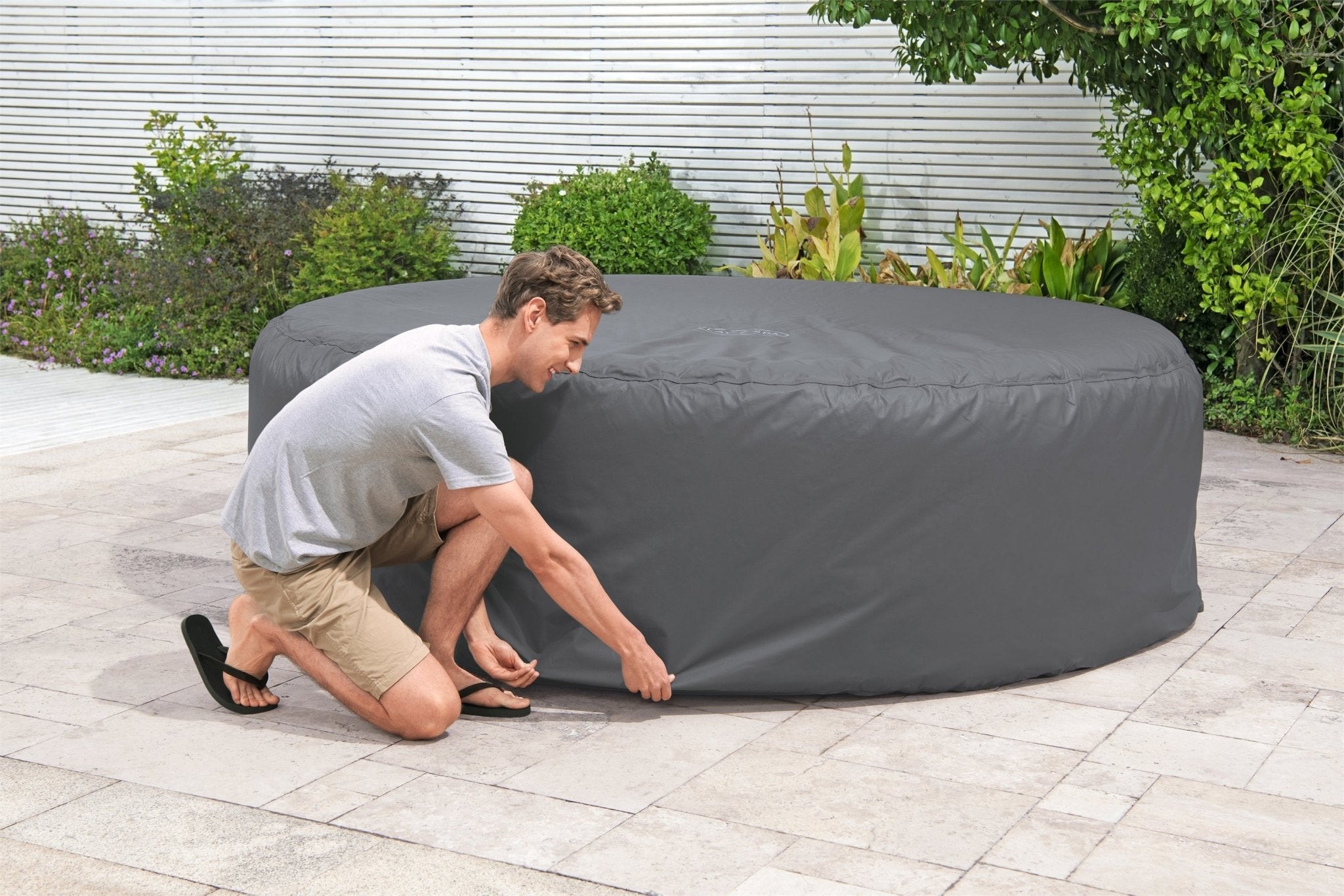 Lay-Z spa isolerende beschermhoes - Ø 236 cm - Azzura Pool