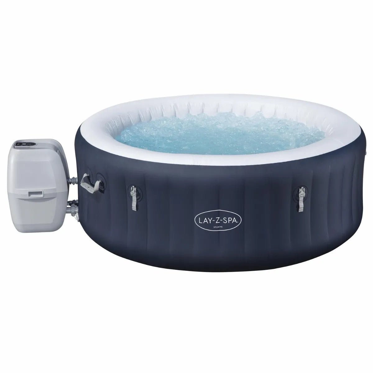Lay-Z Spa Miami EnergySense Airjet opblaasbare spa - 4 persoons - Azzura Pool