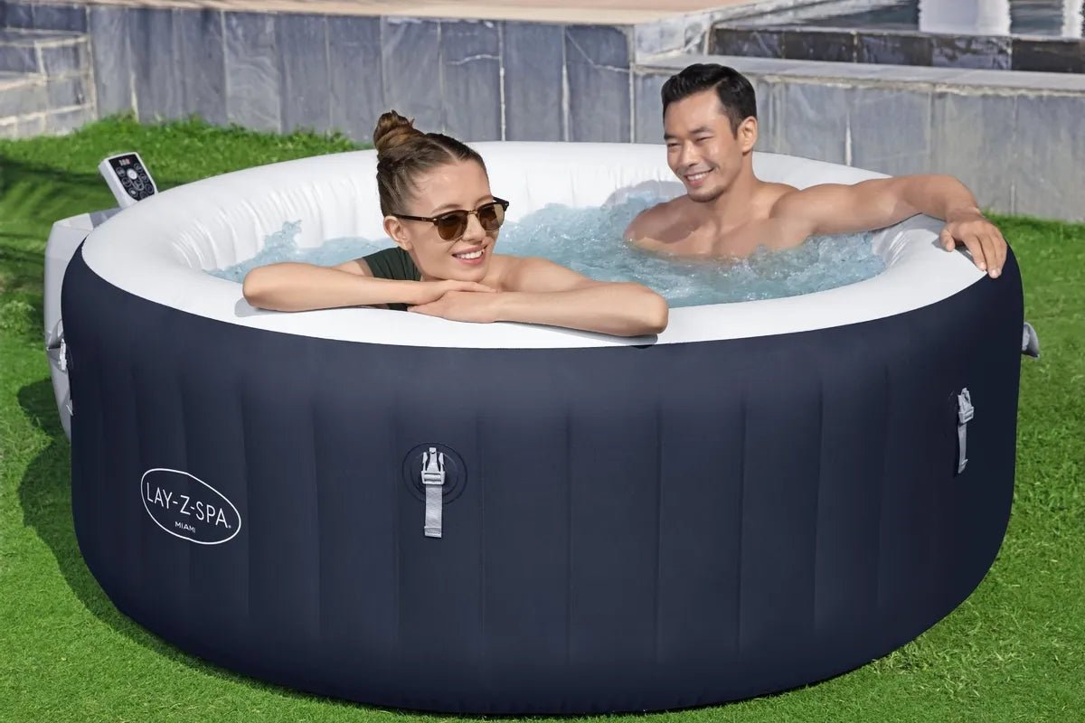 Lay-Z Spa Miami EnergySense Airjet opblaasbare spa - 4 persoons - Azzura Pool