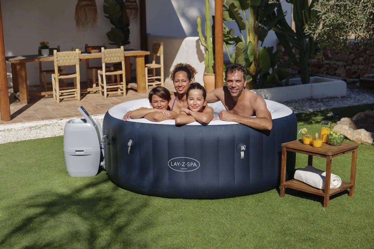 Lay-Z Spa Miami EnergySense Airjet opblaasbare spa - 4 persoons - Azzura Pool