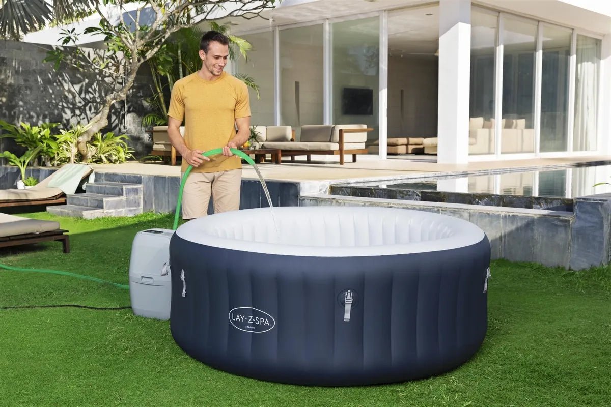 Lay-Z Spa Miami EnergySense Airjet opblaasbare spa - 4 persoons - Azzura Pool