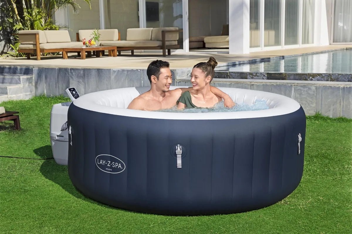 Lay-Z Spa Miami EnergySense Airjet opblaasbare spa - 4 persoons - Azzura Pool