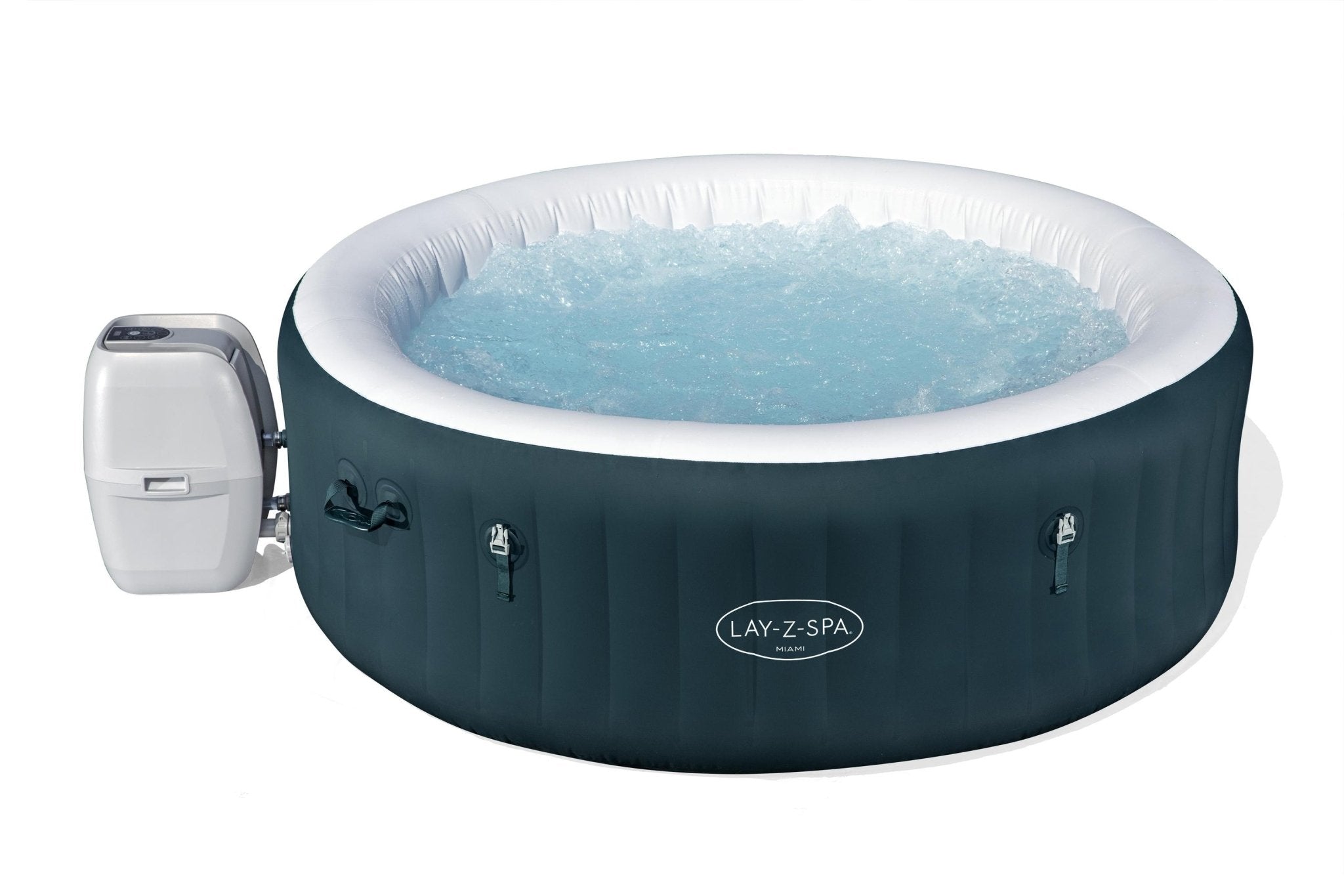 Lay-Z Spa Miami EnergySense Airjet opblaasbare spa - 6 persoons - Azzura Pool