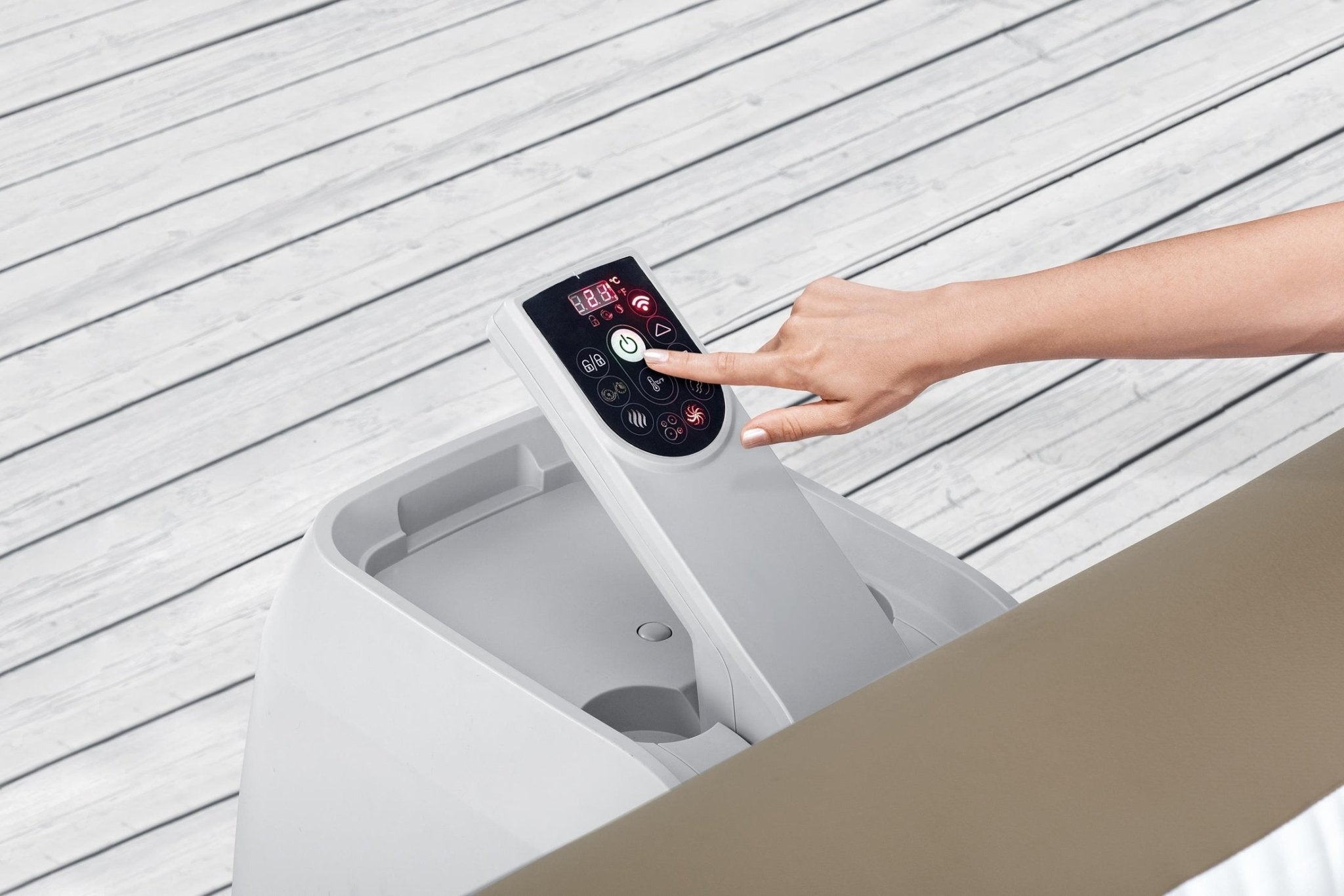 Lay-Z Spa Palma EnergySense Smart Hydrojet Pro opblaasbare spa - 7 persoons - Azzura Pool