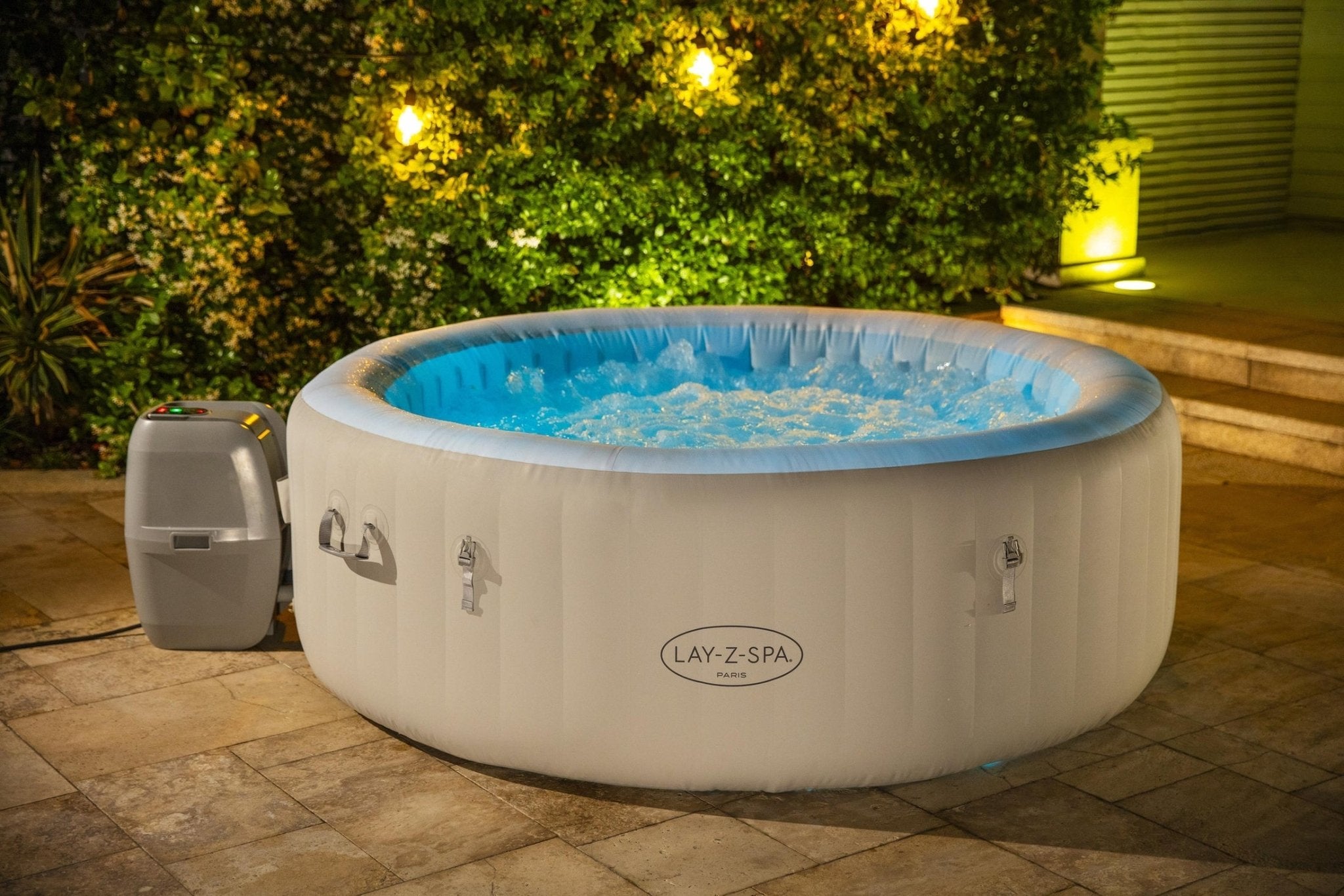 Lay-Z Spa Paris EnergySense Airjet opblaasbare spa - 6 persoons - Azzura Pool