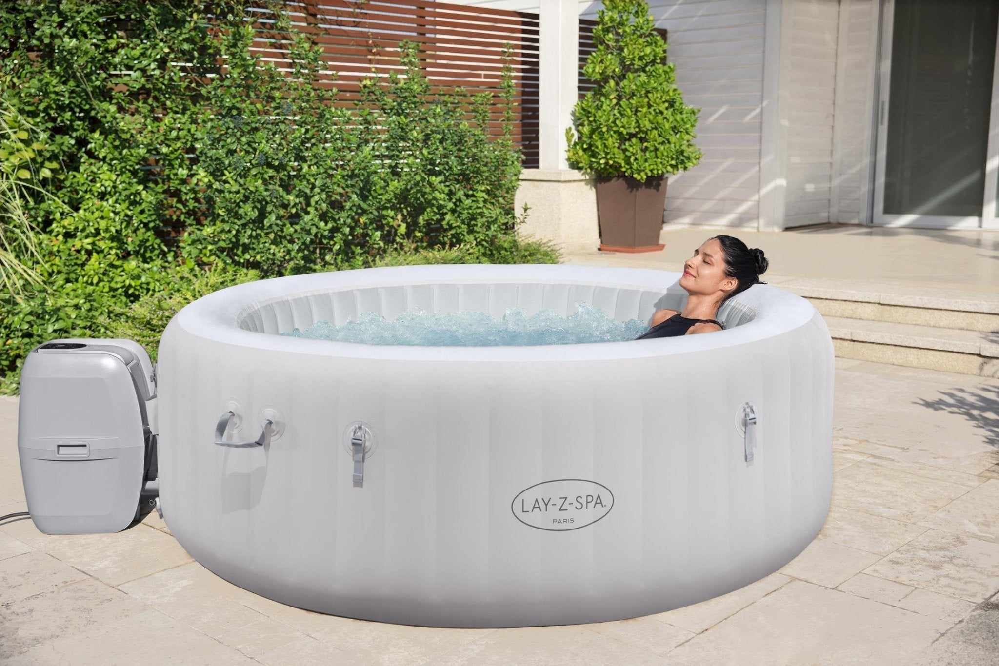 Lay-Z Spa Paris EnergySense Airjet opblaasbare spa - 6 persoons - Azzura Pool