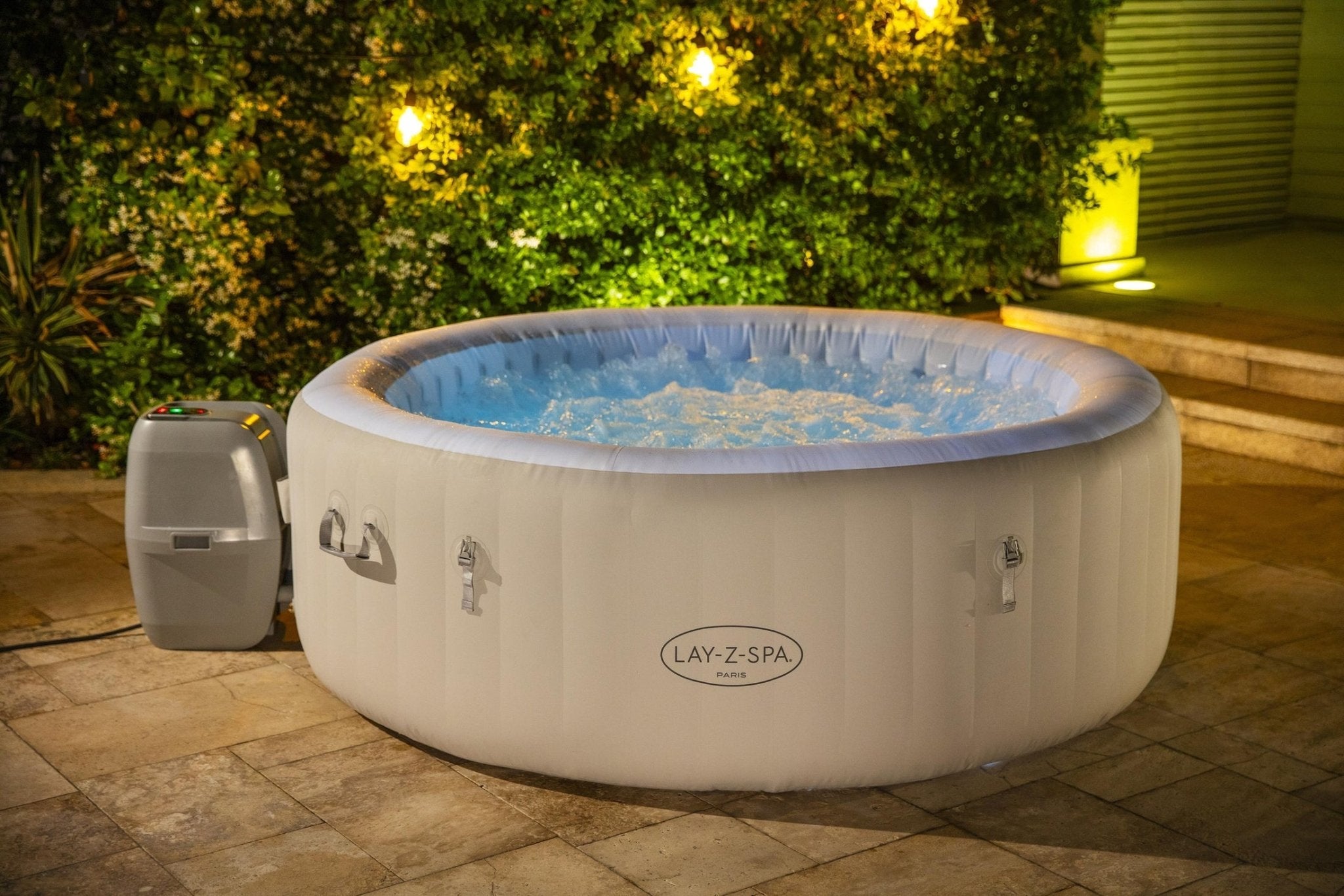 Lay-Z Spa Paris EnergySense Airjet opblaasbare spa - 6 persoons - Azzura Pool