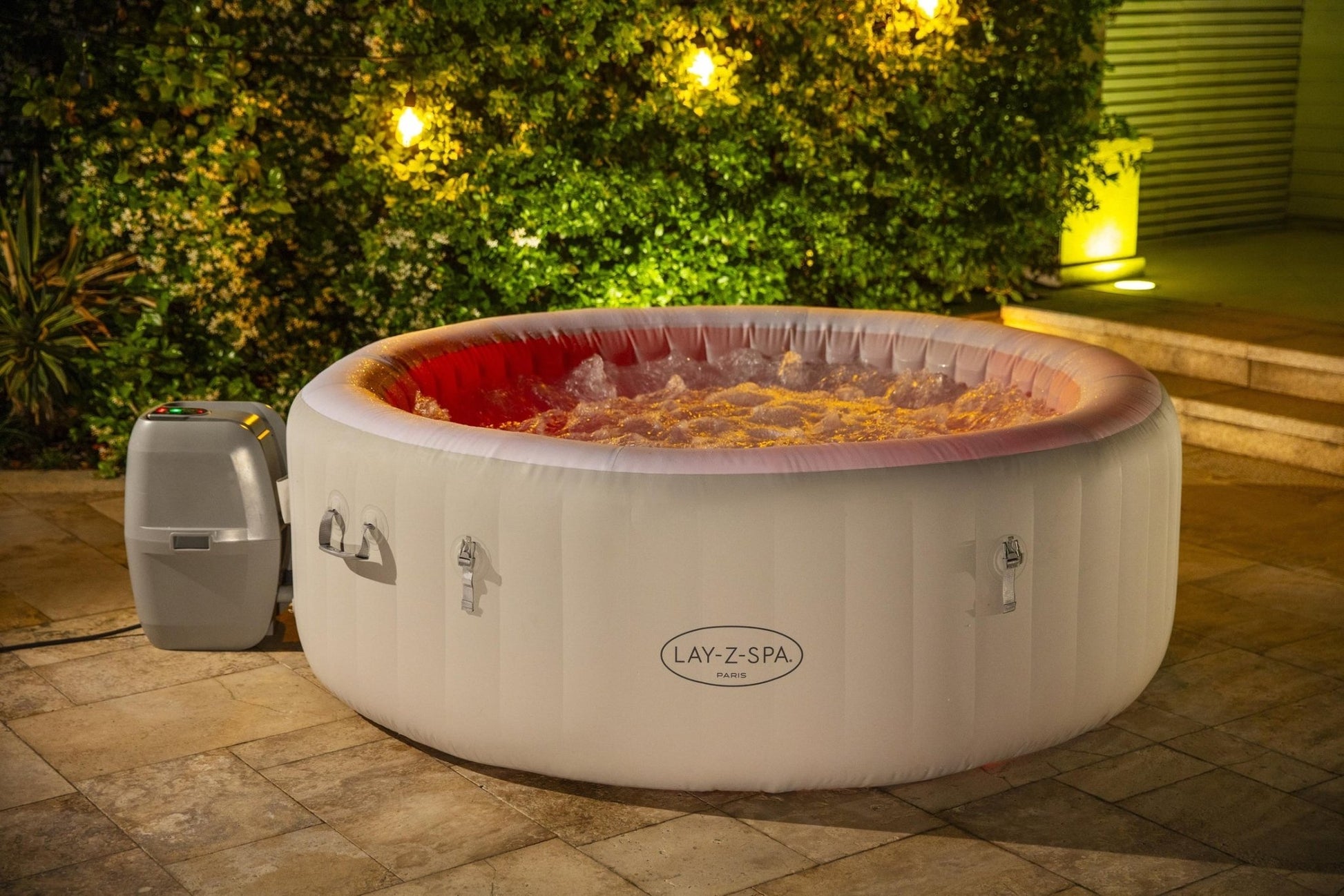 Lay-Z Spa Paris EnergySense Airjet opblaasbare spa - 6 persoons - Azzura Pool