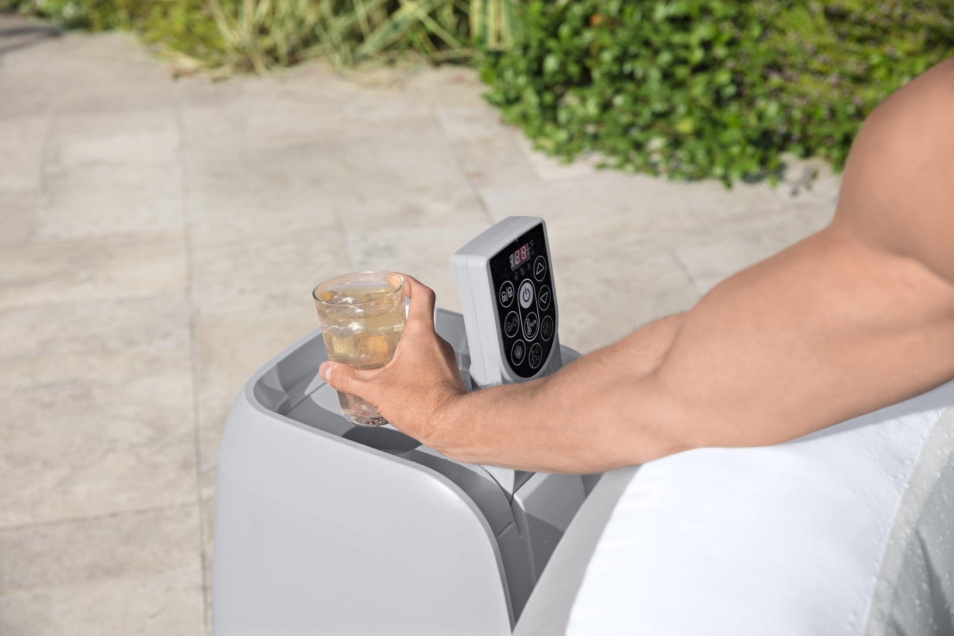 Lay-Z Spa Paris EnergySense Airjet opblaasbare spa - 6 persoons - Azzura Pool