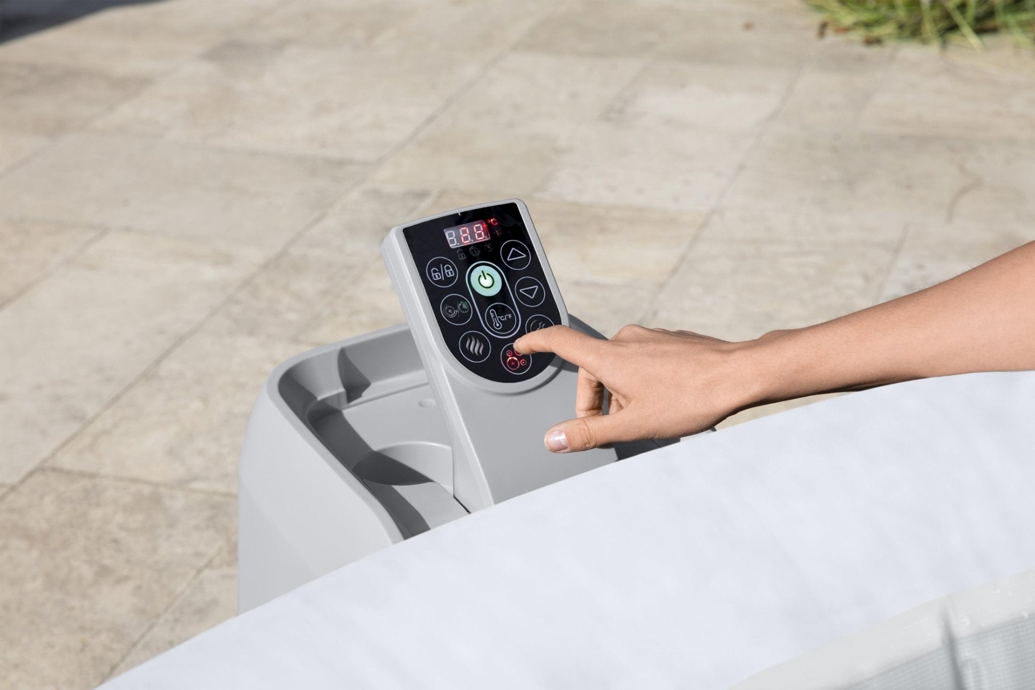 Lay-Z Spa Paris EnergySense Airjet opblaasbare spa - 6 persoons - Azzura Pool
