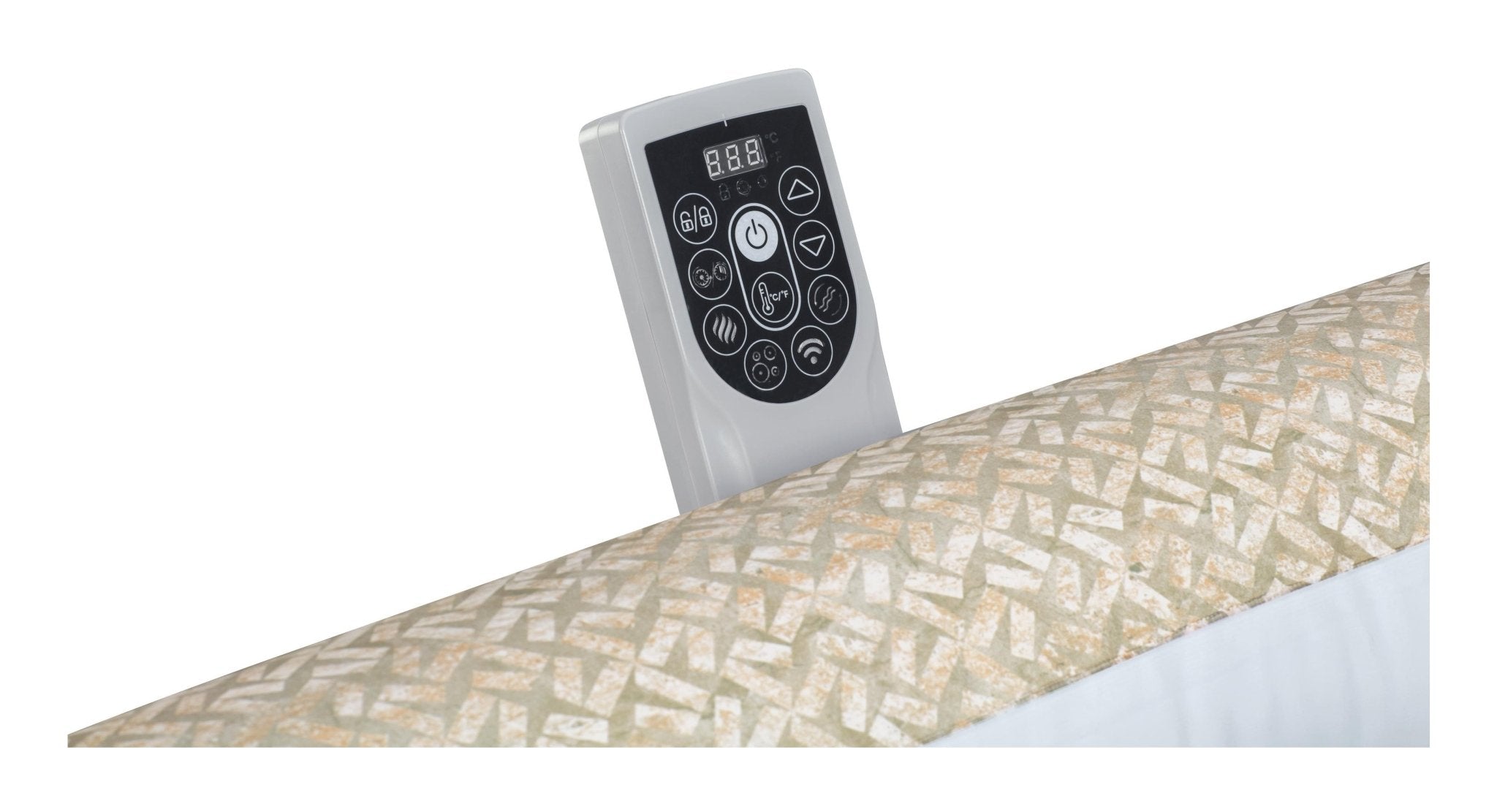 Lay-Z-Spa Rome Energy-Efficient Smart AirJet met App Bediening 7 Persoons - Azzura Pool