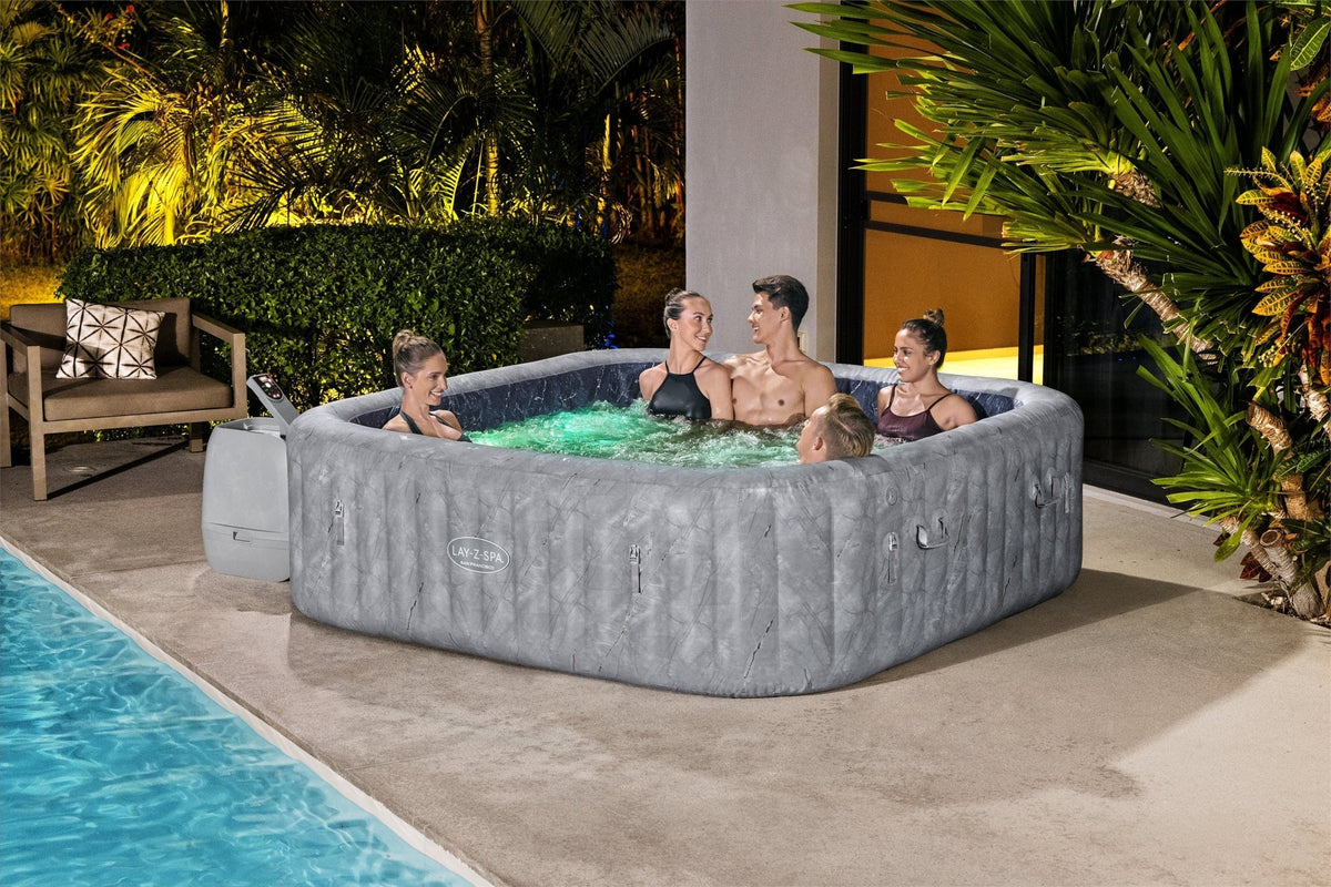 Lay-Z Spa San Francisco EnergySense Hydrojet Pro opblaasbare spa - 7 persoons - Azzura Pool