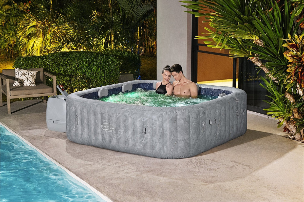 Lay-Z Spa San Francisco EnergySense Hydrojet Pro opblaasbare spa - 7 persoons - Azzura Pool