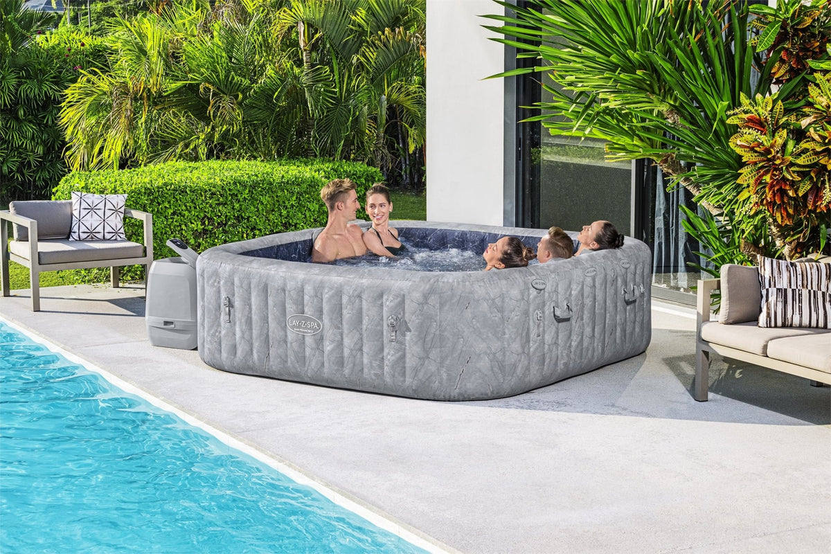 Lay-Z Spa San Francisco EnergySense Hydrojet Pro opblaasbare spa - 7 persoons - Azzura Pool
