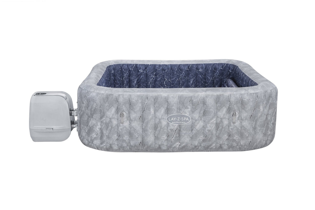 Lay-Z Spa San Francisco EnergySense Hydrojet Pro opblaasbare spa - 7 persoons - Azzura Pool