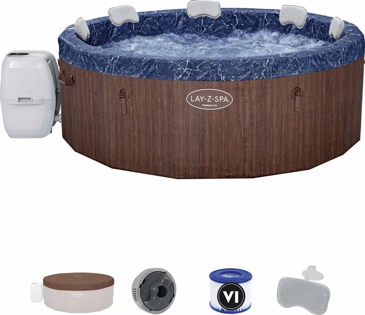 Lay-Z Spa Toronto AirJet opbouw spa - 7 persoons - Azzura Pool