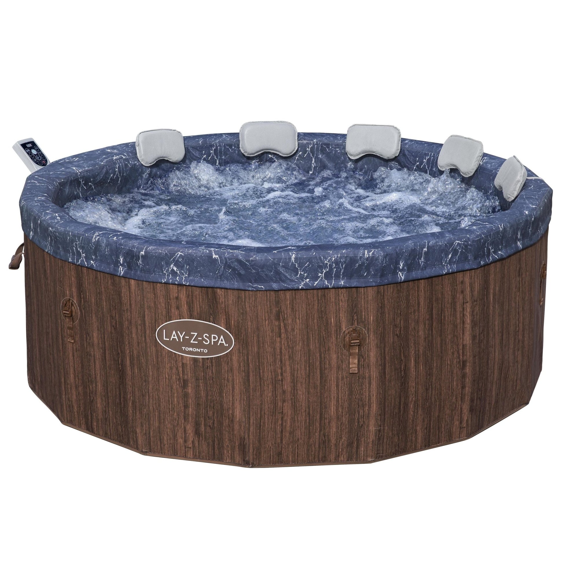 Lay-Z Spa Toronto AirJet opbouw spa - 7 persoons met ingebouwde pomp - Azzura Pool