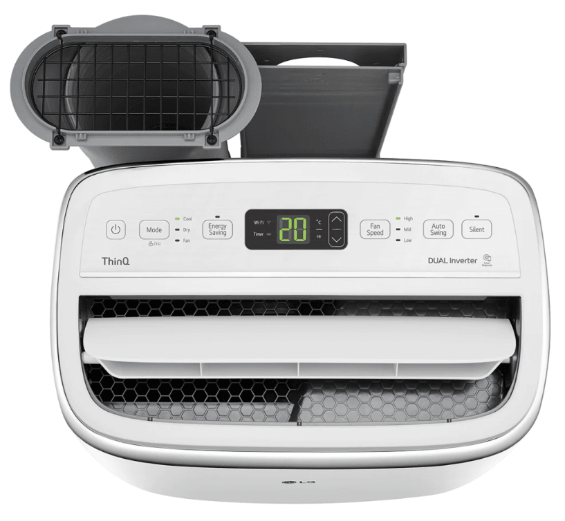 LG Portable Dual Inverter Smart WiFi Airconditioner - Azzura Pool
