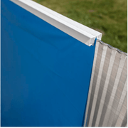 Liner voor ronde metalen zwembaden Blauw 40/100 - Ø460 x 132 cm - Azzura Pool