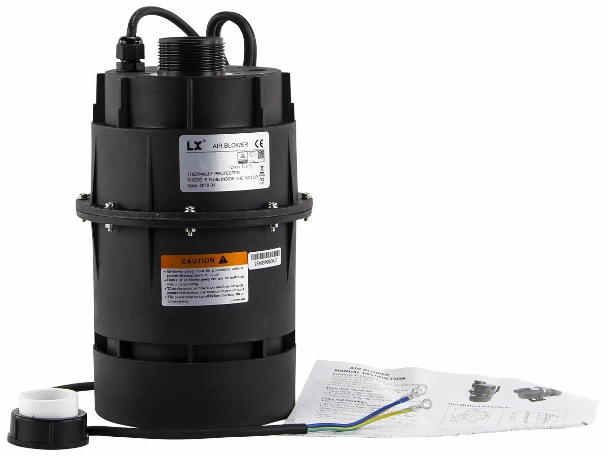 LX AP700-V2 Air Spa Blower 0,94 PK - Azzura Pool