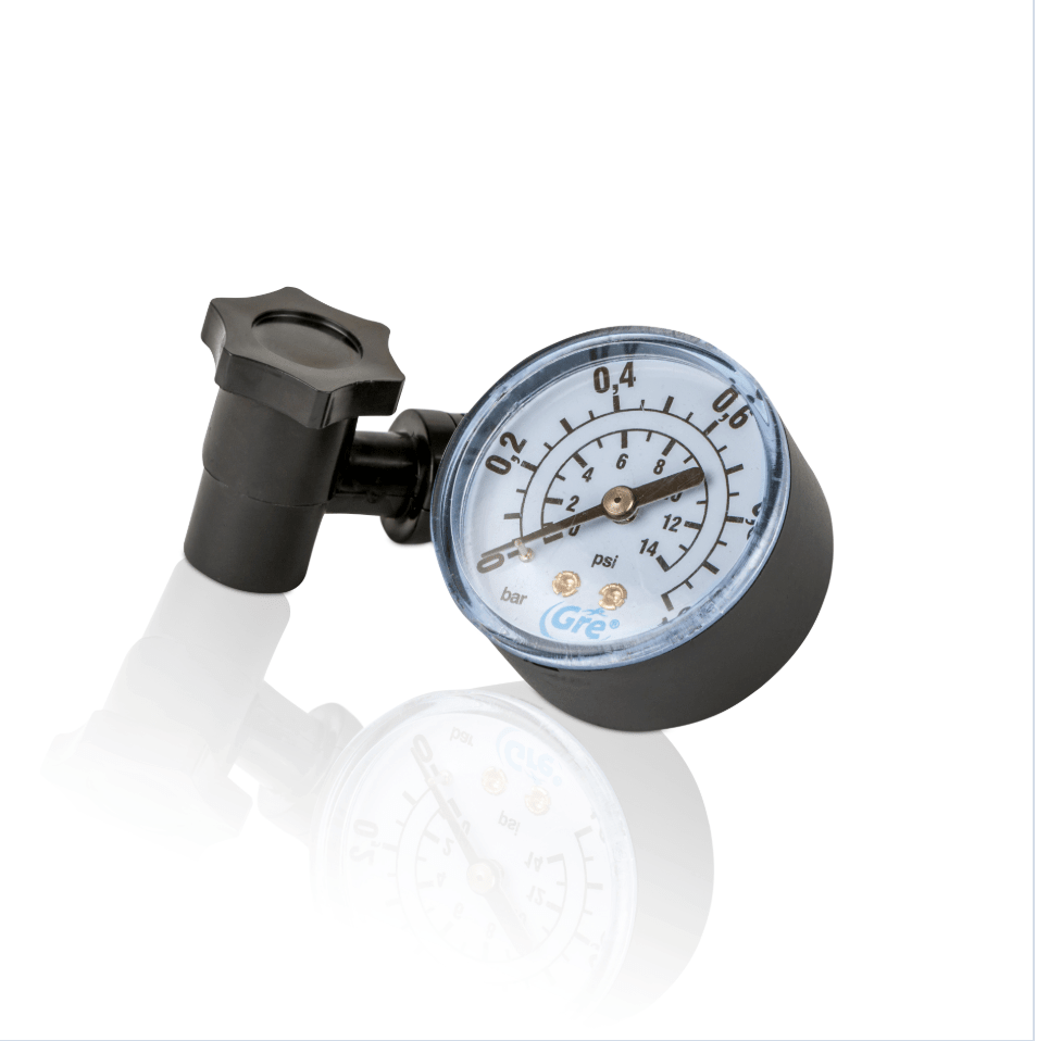 Manometer zandfilter drukmeter 0 - 3 bar - Azzura Pool