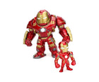 Figurine de collection Marvel Hulkbuster et Iron Man de Jada Toys