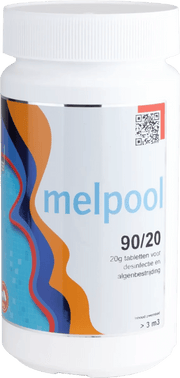Melpool kleine chloortabletten 20 grams 1 kg - Azzura Pool
