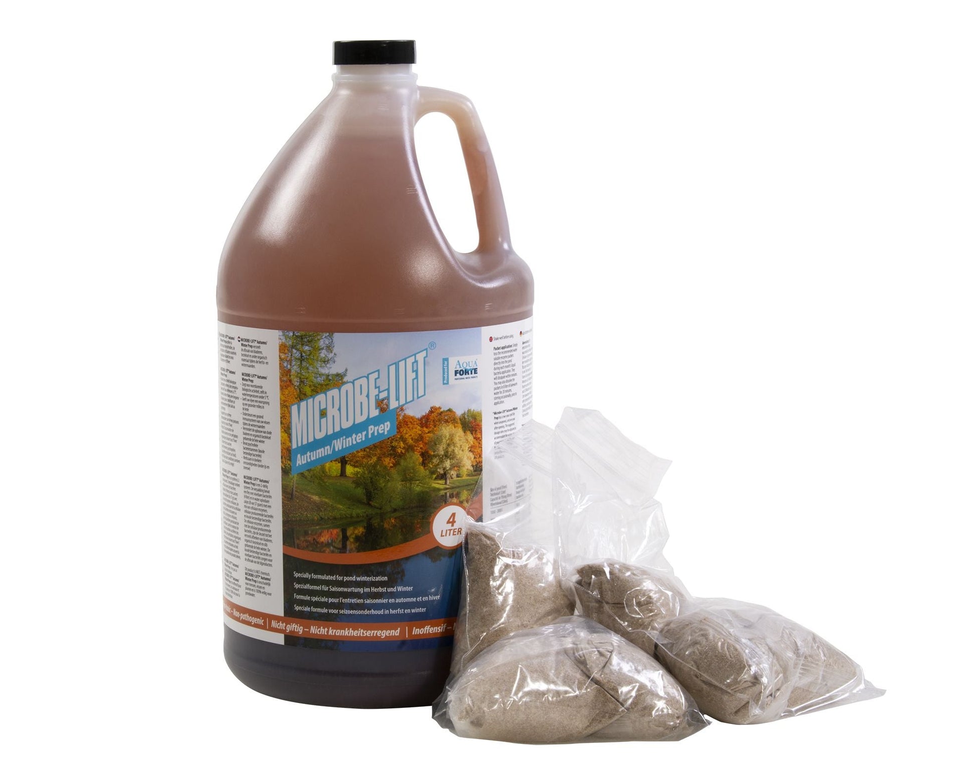 Microbe-Lift Autumn Winter Prep 4L + 8 Zakjes - Azzura Pool