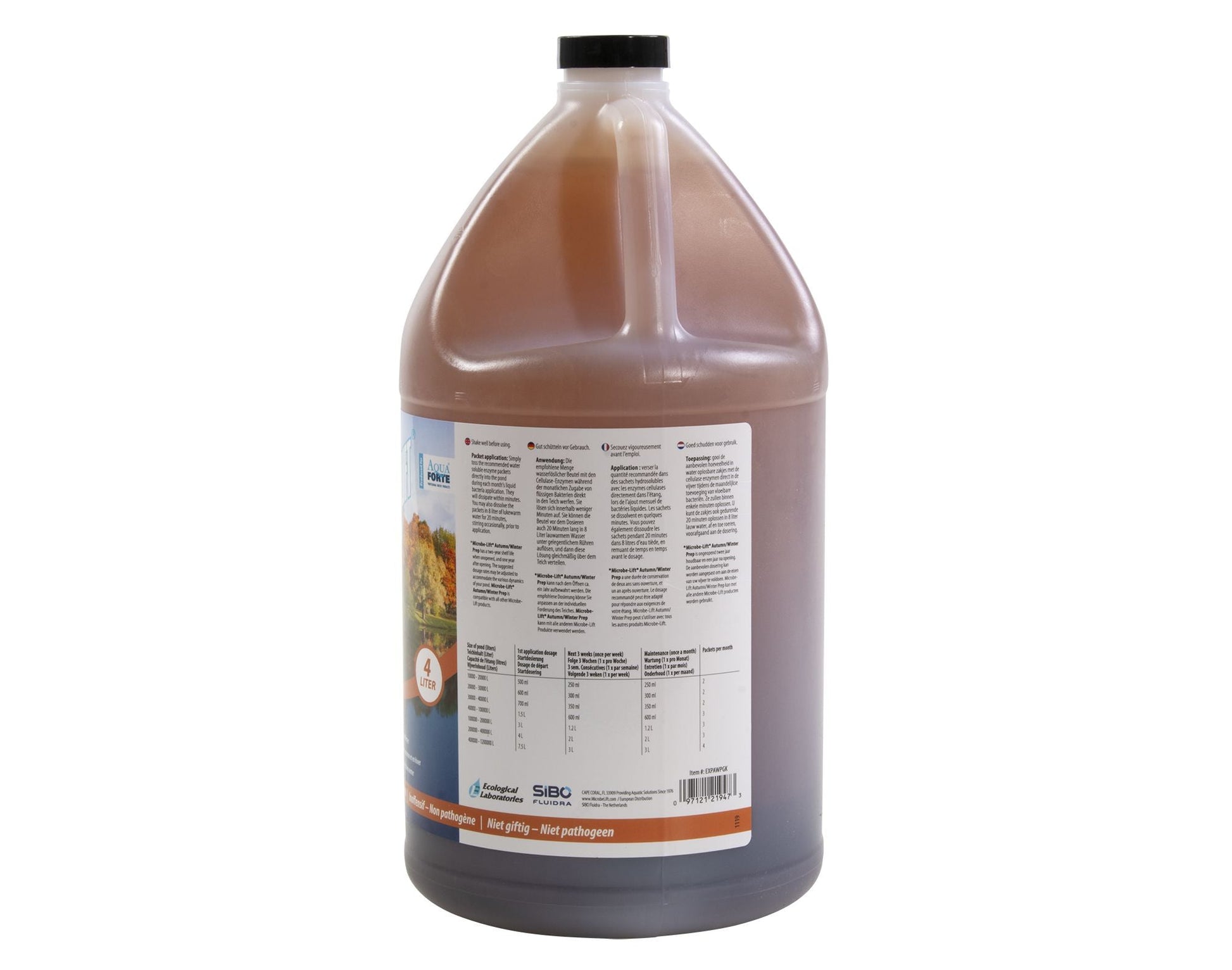 Microbe-Lift Autumn Winter Prep 4L + 8 Zakjes - Azzura Pool